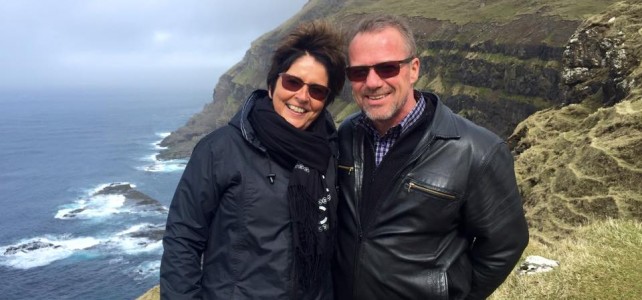 Besøg i Danmark og på Færøerne i August til midt i Oktober 2016 Leif and Susanne on meeting I'm Faroe Islands